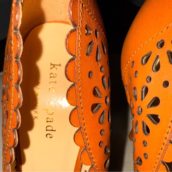 ✨LIKE NEW ✨Kate Spade Lana Light Camel Pump Size 6 - Picture 9 of 16